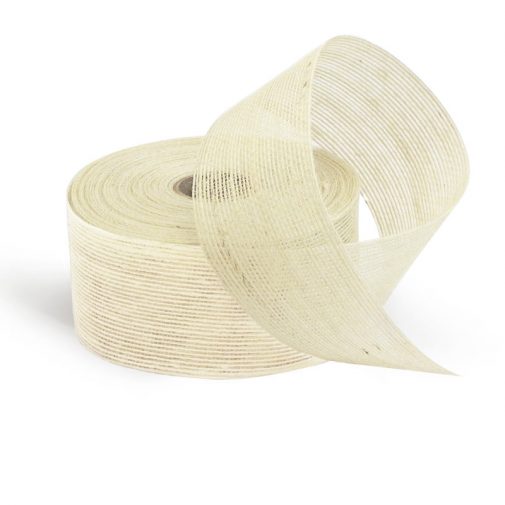Nastro di Juta Beige 60 mm