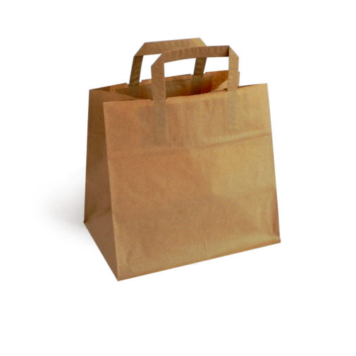 Borsa di Carta Kraft Base Larga