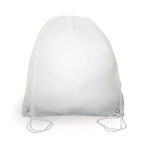 Zaino di Tessuto Bianco