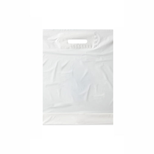 Borsa Plastica Bianco 35x40