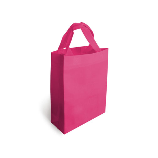 Borsa Tessuto Fiocco Fucsia