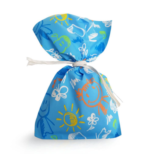 Busta Fantasia Infantile Blu