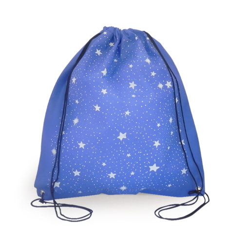Zaino in Tessuto Blu Stella