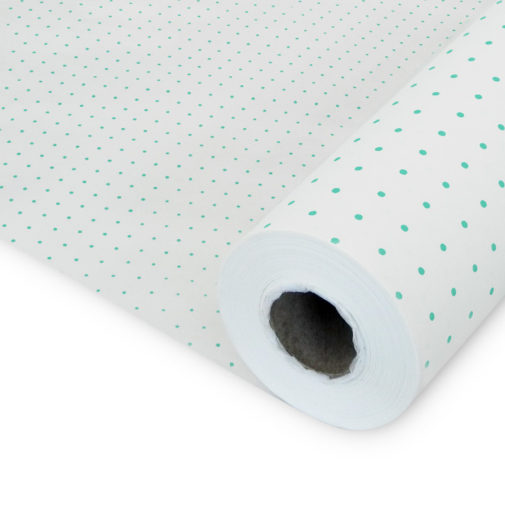 Rotolo di Carta Velina Plumeti Verde Menta
