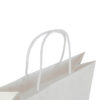 Borsa di Carta Bianca con Manico di Cotone - immagine 2