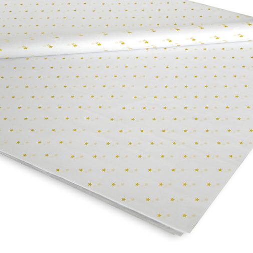 Papel Seda Estrela Ouro